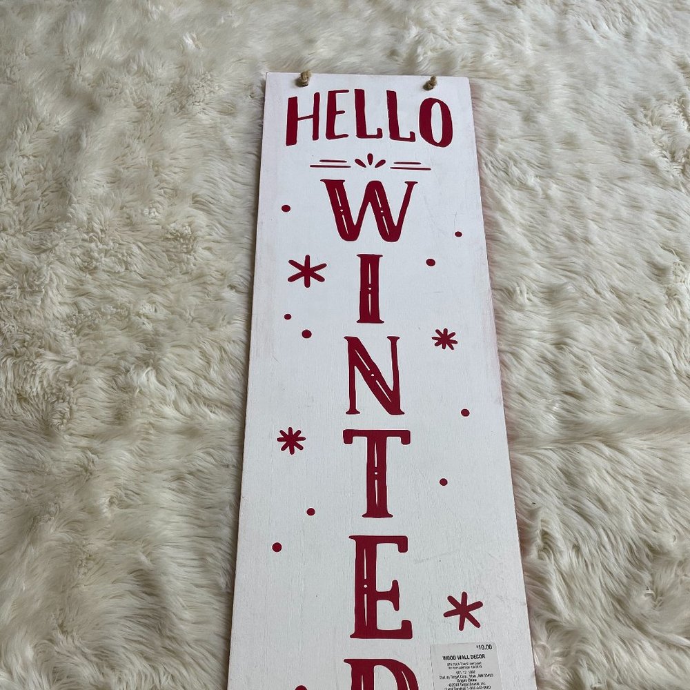 Set of 2 Holidays / Christmas Wooden Decor Signs - Picture 5 of 6